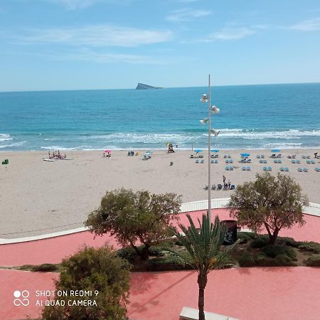 Espectacular Apartamento En 1ª Linea De Playa Lägenhet Benidorm Exteriör bild